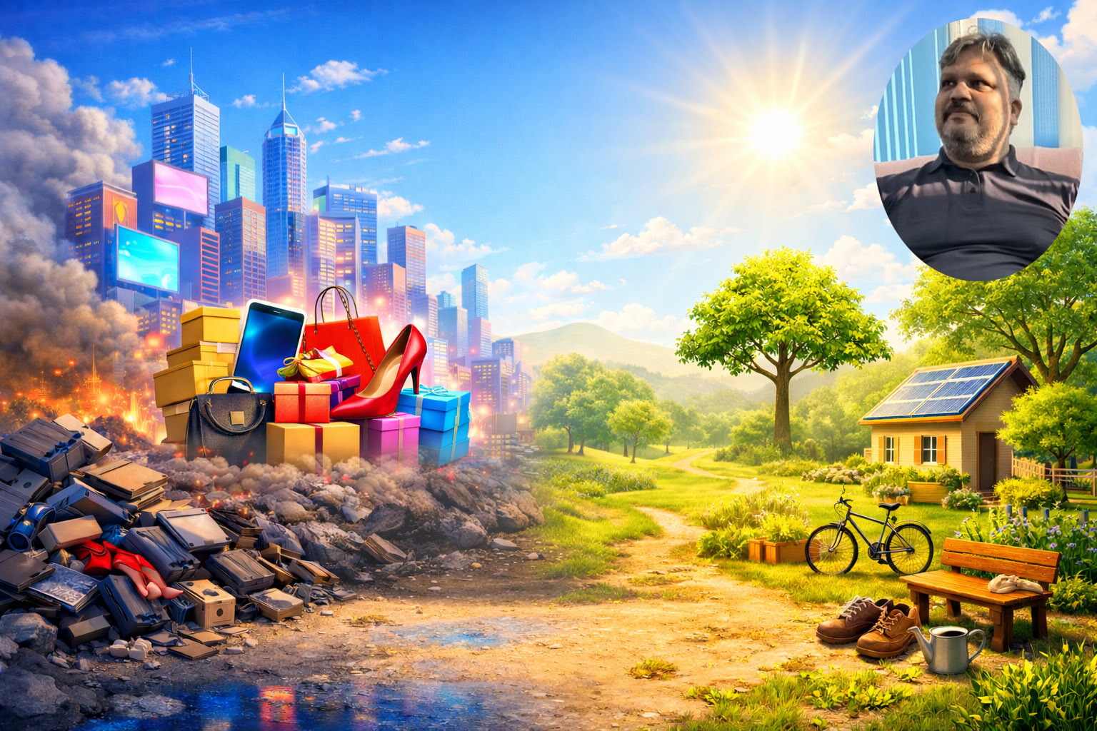 Consumerism vs Sustainable Lifestyle